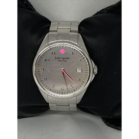 Kate Spade New York 0029 Women's Stainless Steel Silver Analog Dial Watch XX589 - Picture 1 of 12